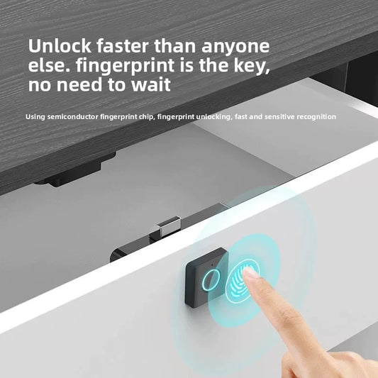 fingerprint drawer lock
