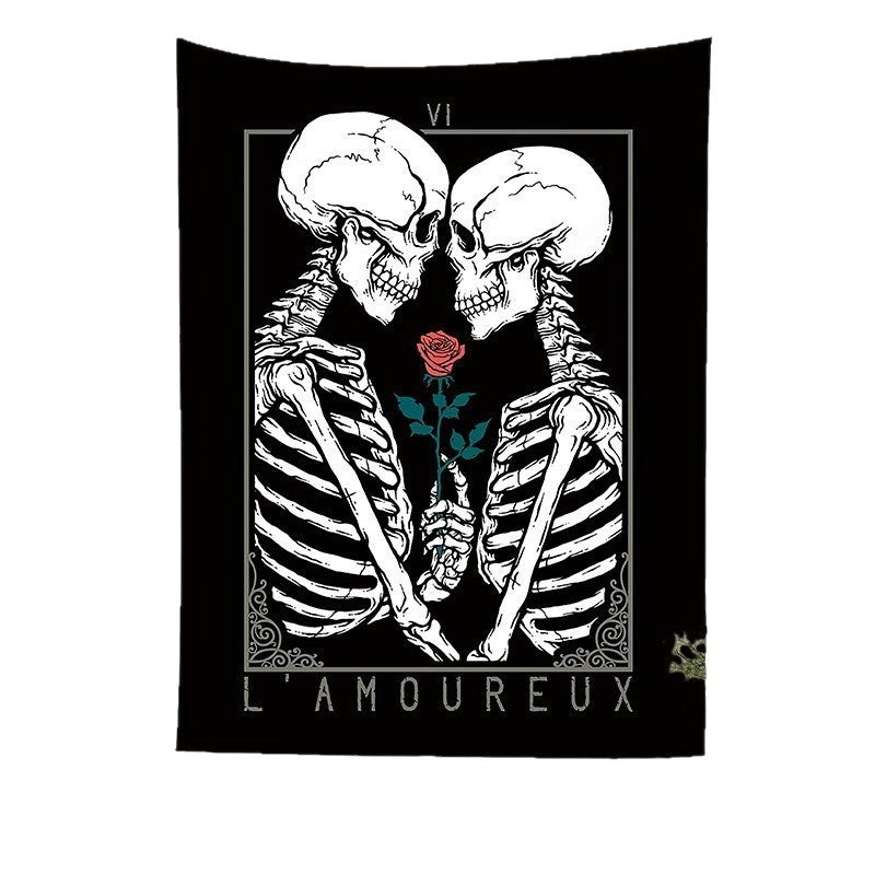 Cross-border exclusive for ins Nordic style hanging cloth custom bedside layout background cloth wall cloth bedroom living room tapestry custom