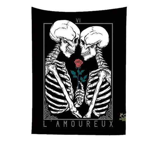 Cross-border exclusive for ins Nordic style hanging cloth custom bedside layout background cloth wall cloth bedroom living room tapestry custom