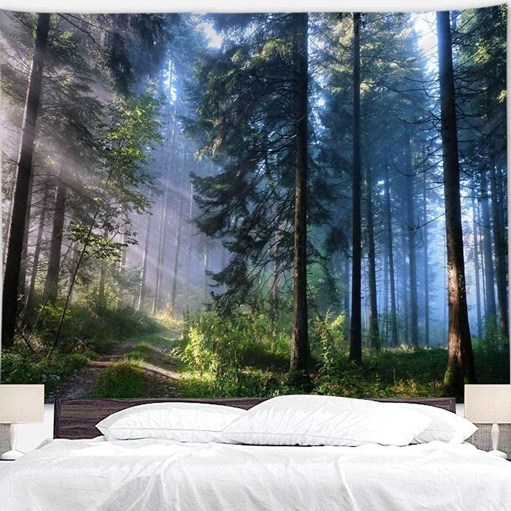 Cross-border exclusive for ins Nordic style hanging cloth custom bedside layout background cloth wall cloth bedroom living room tapestry custom