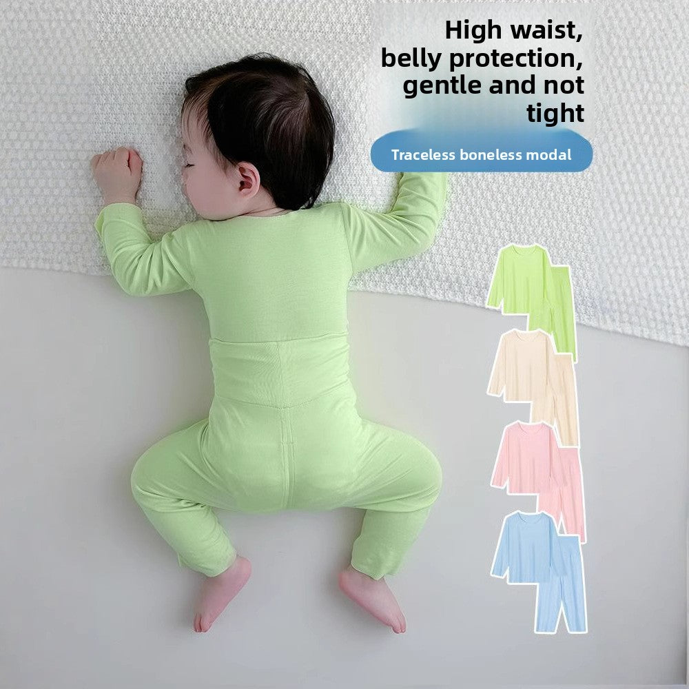 Baby high-waisted babydoll air-conditioned clothing