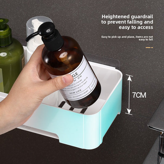 Wall-Mounted Bathroom Storage Rack
