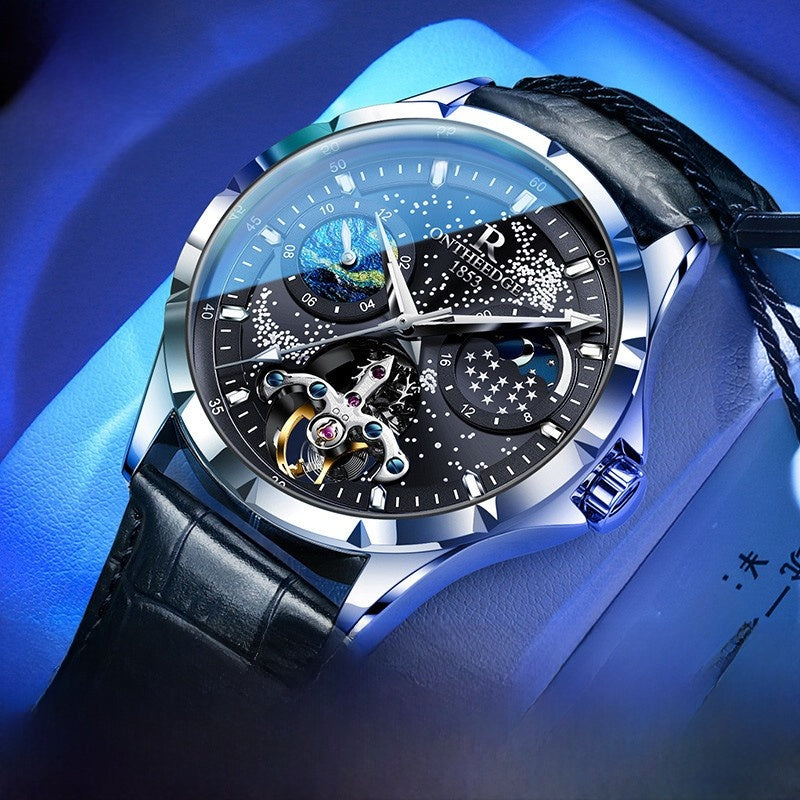 Van Gogh Starry Sky Pure Mechanical Watch Man