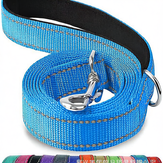Pet traction rope medium dog explosion-proof flush direct reflective dog hand guard training rope traction belt