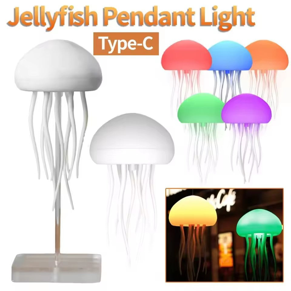 Floating Jellyfish Night Light