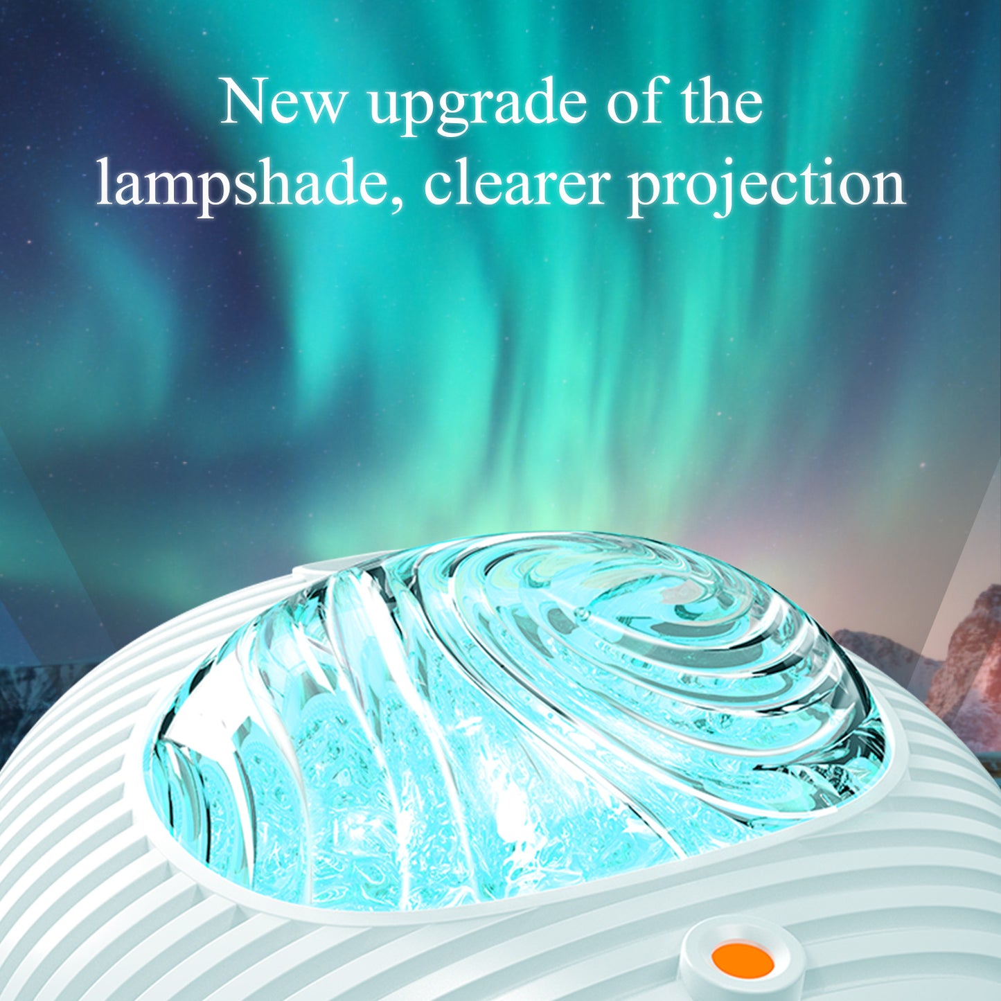 2025 New Double Effect Northern Lights Projector Lamp Milky Way