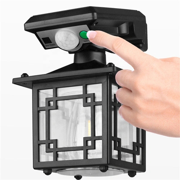 Outdoor Solar Sensor Light