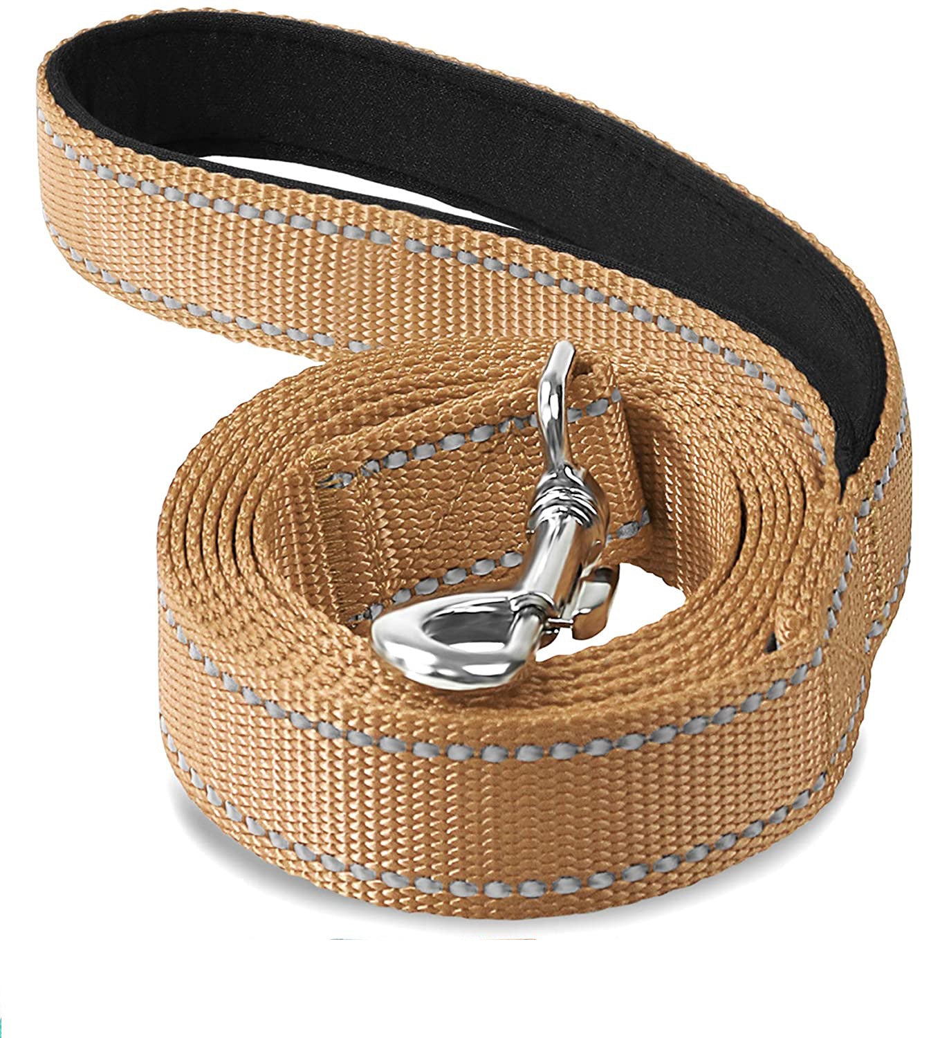 Pet traction rope medium dog explosion-proof flush direct reflective dog hand guard training rope traction belt