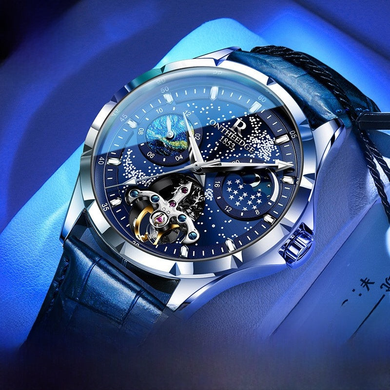 Van Gogh Starry Sky Pure Mechanical Watch Man