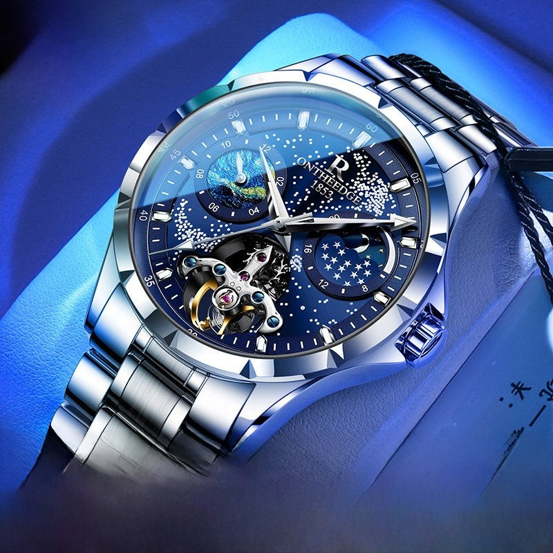 Van Gogh Starry Sky Pure Mechanical Watch Man