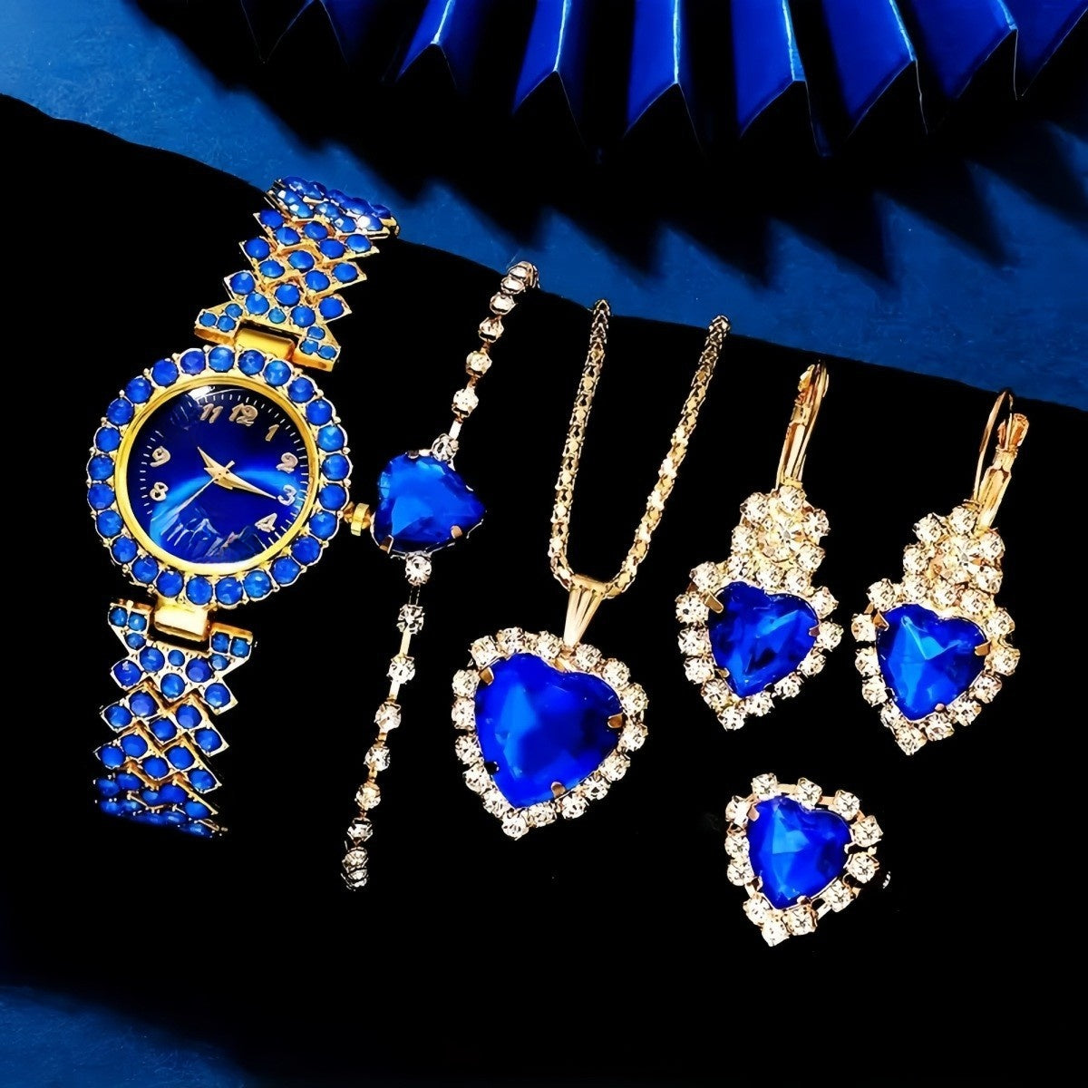 Ladies' watches with rhinestones