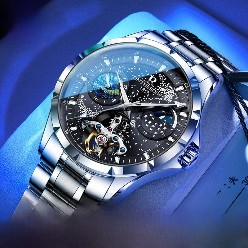 Van Gogh Starry Sky Pure Mechanical Watch Man