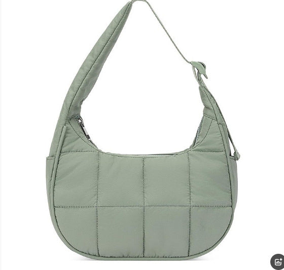 Ladies' small down bag single-shoulder bag