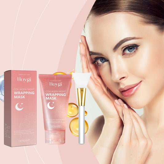 Collagen Peel-off Mask with Brush for Hydrating Skincare