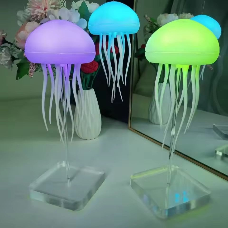 Floating Jellyfish Night Light