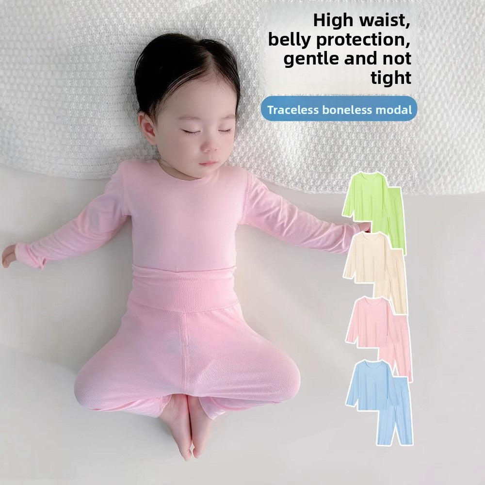 Baby high-waisted babydoll air-conditioned clothing