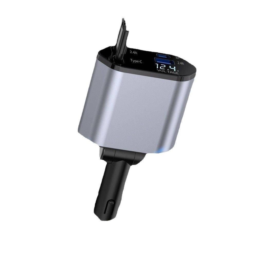 The car charger supports 100W super fast charging