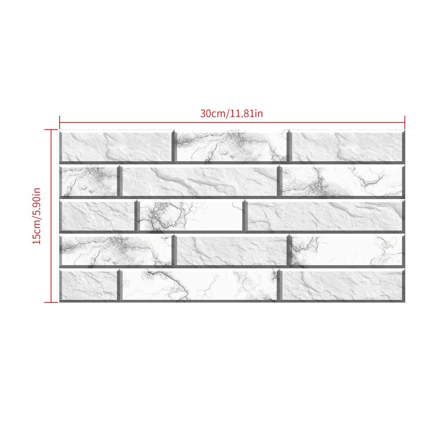 Waterproof and oil-resistant sticker wall decoration paper for home use